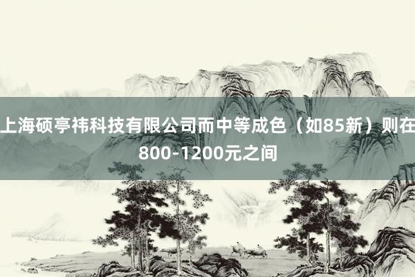 上海硕亭祎科技有限公司而中等成色（如85新）则在800-1200元之间